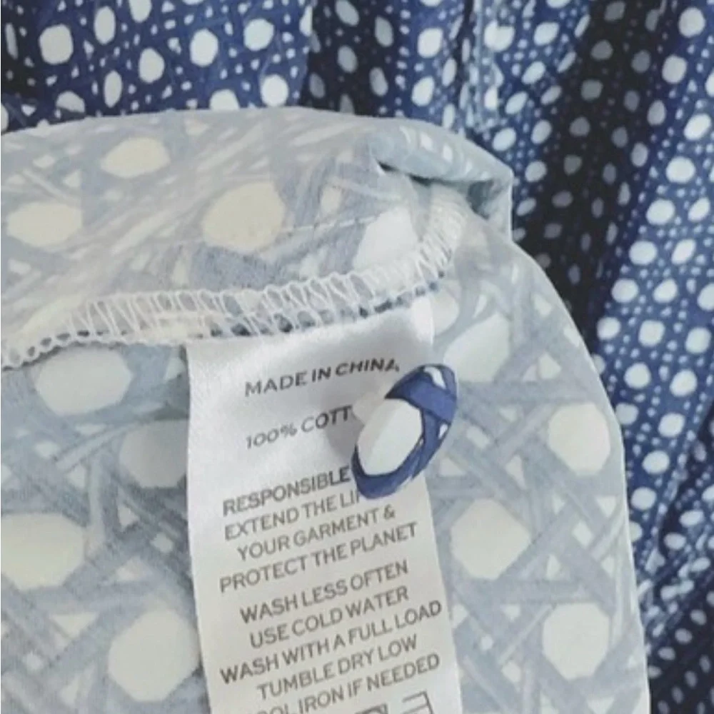 Hill House Blue Polka Dot Maxi Dress - Picture 4 of 8